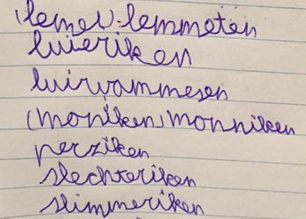 geen fouten in open en gesloten lettergreep geen fouten in open en gesloten lettergreep