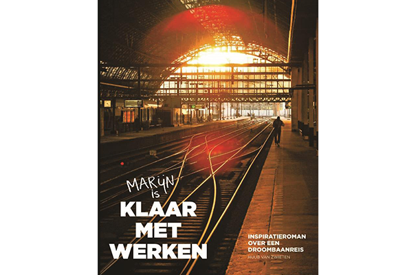 Marketing boek Marijn is klaar met werken Marketing boek Marijn is klaar met werken