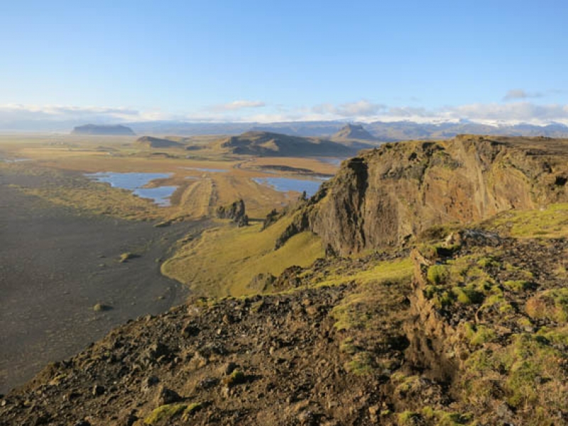 Dyrholaey zichtspunt Rondreis per huurwagen IJsland Zuidkust