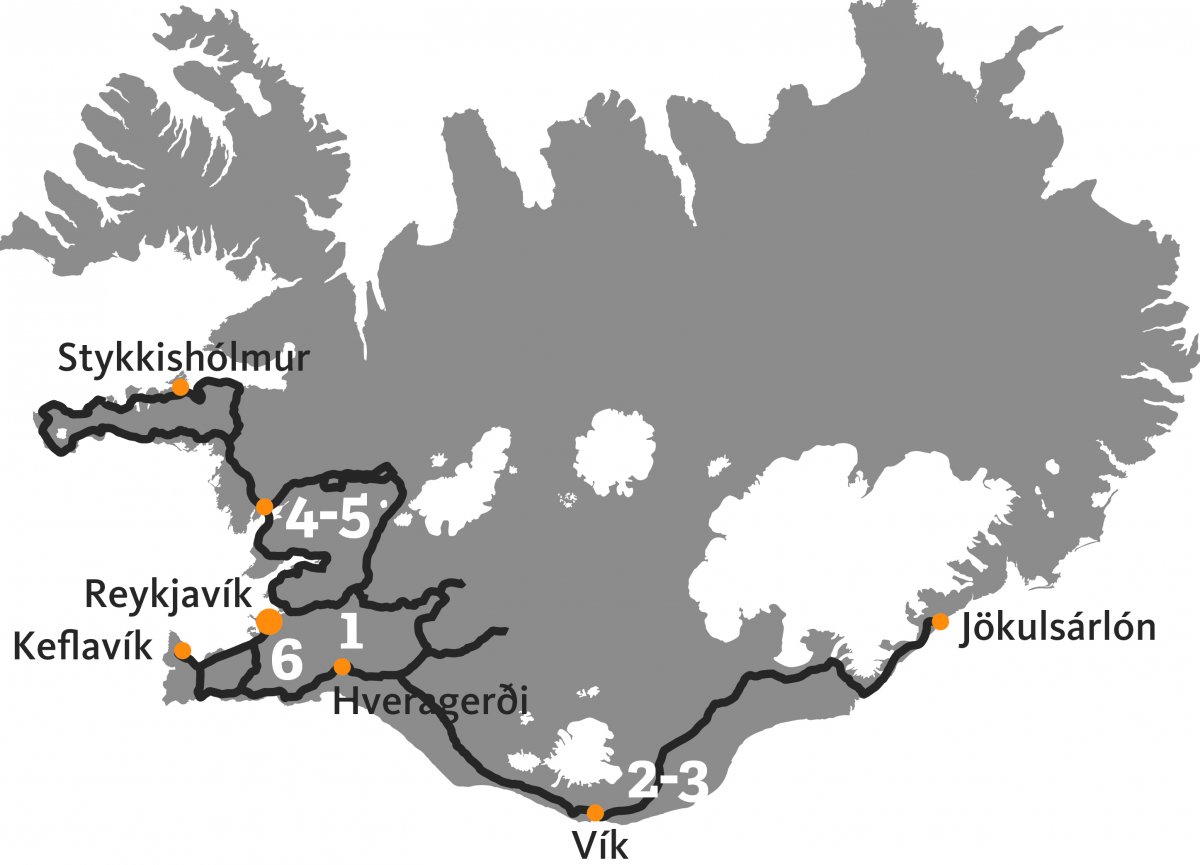 IJsland Rondreis per huurauto 