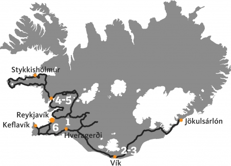 KLIK hier voor meer info over deze rondreis van Zuid IJsland en Snaefellsnes