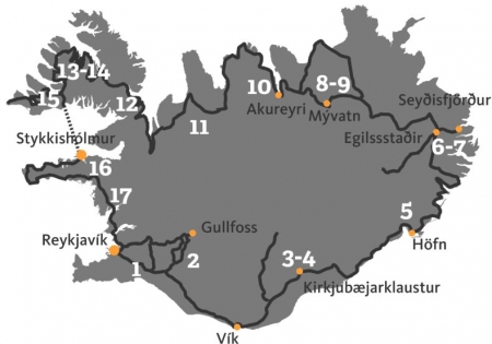 Rondreis IJsland   19 dagen