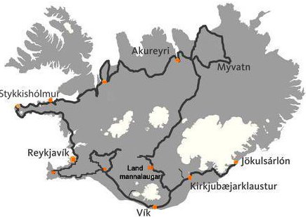 Alle Hoogtepunten van IJsland 15d Rondreis per 4x4 huurwagen