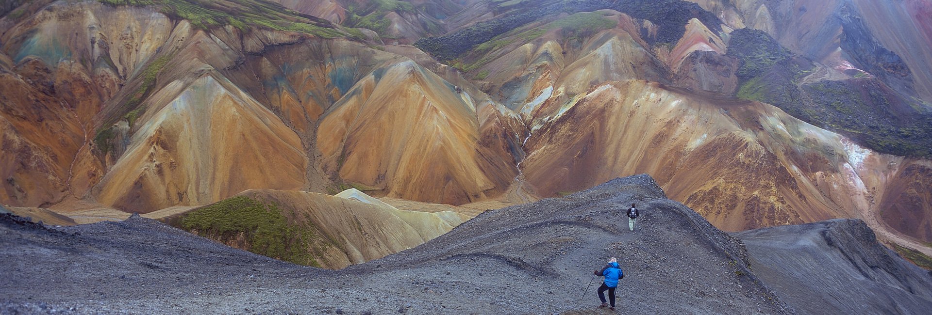 Landmannalaugar - Laugavegur - IJsland IJslandse binnenland - Landmannalaugar