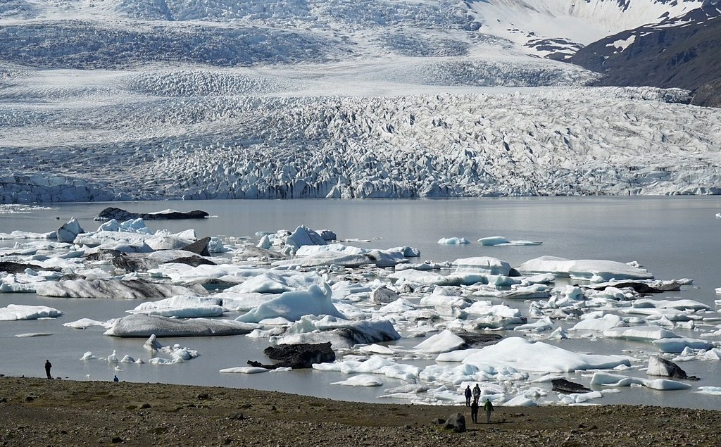 Fjallsarlon, broertje van Jokulsarlon Travel2iceland.be autorondrit