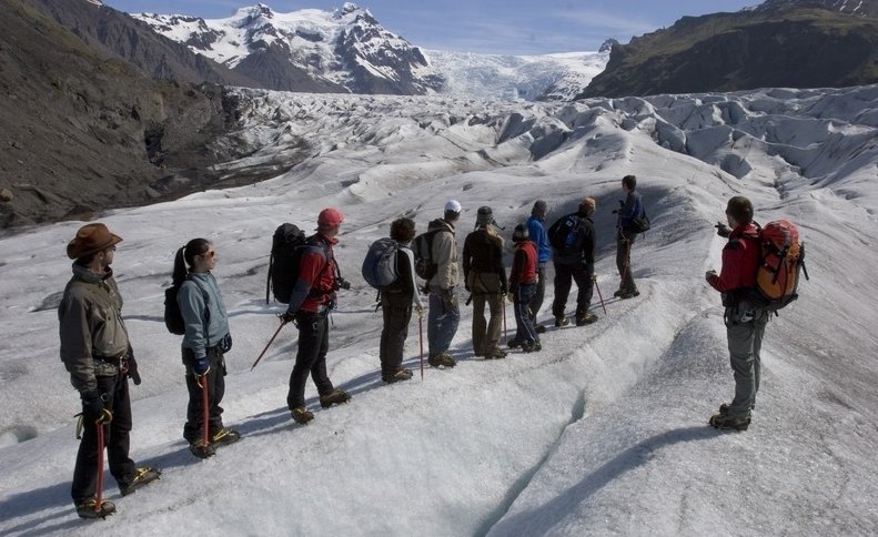 Solheimja gletserwandeling Ijslandreizen per huurwagen