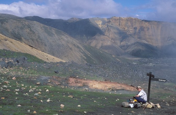 Sprengisandur piste F-wegen ijslands binnenland