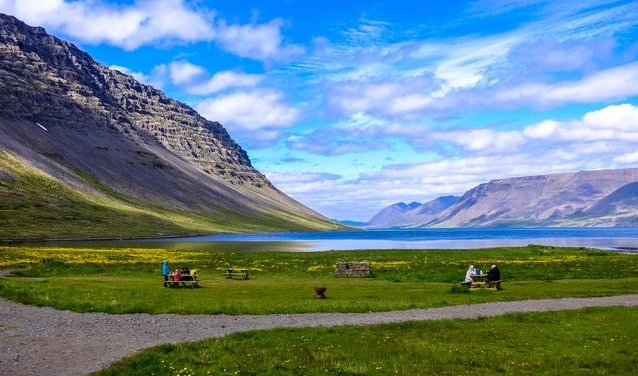 Oost fjorden - IJsland