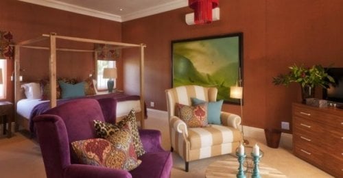 Geniet van het heerlijke klimaat in tuin,terras en aan uw eigen zwembad Villa Colony Four in Franschhoek| Exclusive Culitravel