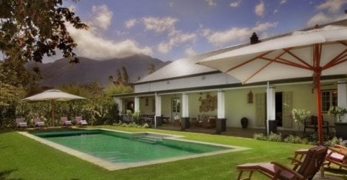 Villa's in Franschhoek| Exclusive Culitravel