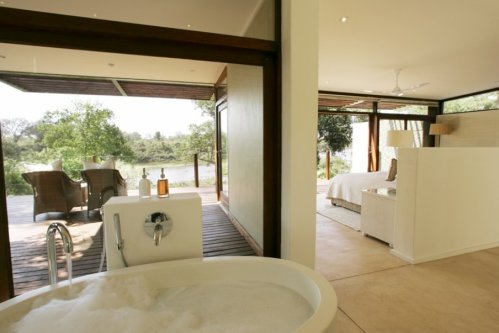 Deze villa is van alle gemakken voorzien en biedt vele extra’s Villa Lion Sands in het Sabi Sand Game Reserve, Safaripark| Exclusive Culitravel