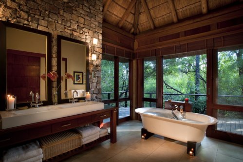 Deze villa is van alle gemakken voorzien en biedt vele extra’s Villa Morukuru Owner's House in het Madikwe Game Reserve, Safaripark| Exclusive Culitravel