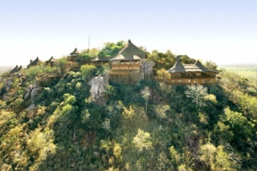 De villa is op een Top locatie Villa Cliff Lodge in het Ulusaba Game Reserve, Safaripark| Exclusive Culitravel