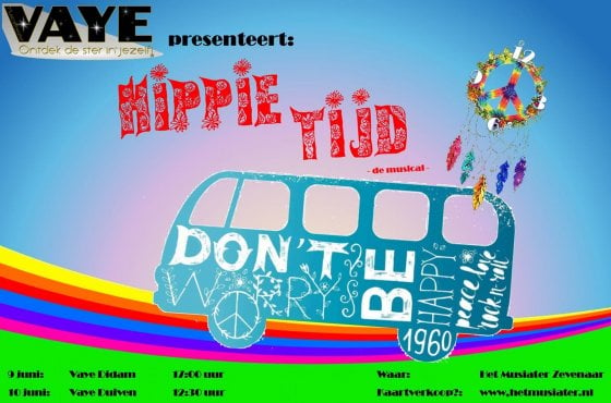 HippieTijd Musical van Vaye Musicltheater juni 2018
