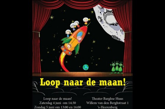 Loop naar de Maan Loop naar de maan Musical van Vaye Musicltheater juni 2016