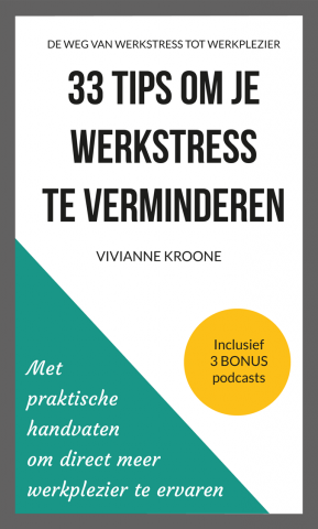 Boek '33 tips om je werkstress te verminderen' van Vivianne Kroone