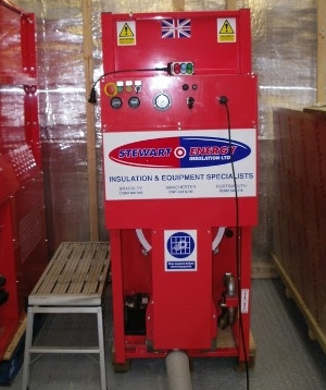 Inblazen inblaaswol muurisolatie Inblazen inblaaswol muurisolatie