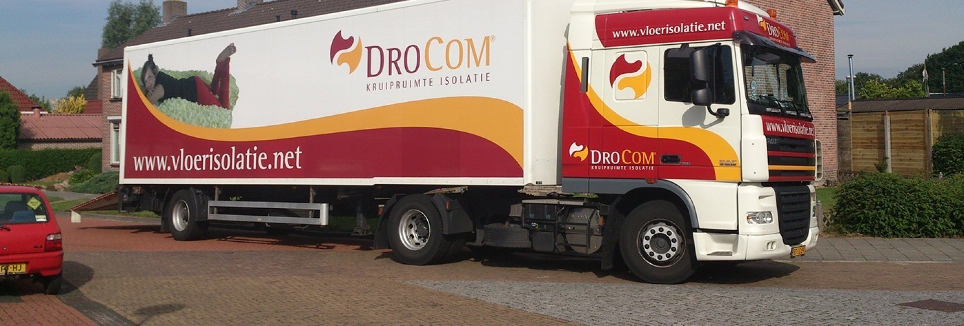 Vloerisolatie met DroCom Vloerisolatie met DroCom