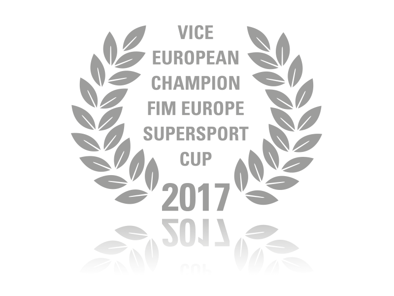 Vice European Champion FIM Europe Supersport Cup 2017