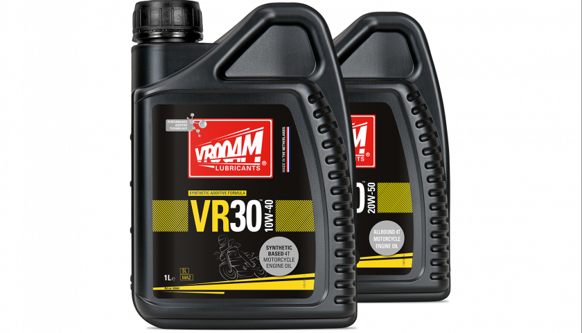VROOAM VR90 Series VROOAM 100% synthetic motorcycle engine oil