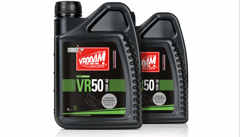 VROOAM VR90 Series VROOAM 100% synthetic motorcycle engine oil