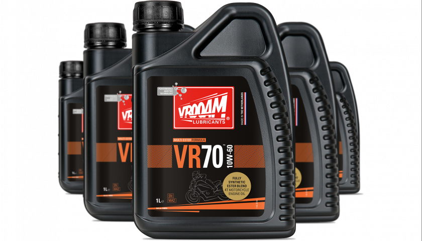 VROOAM VR90 Series VROOAM 100% synthetic motorcycle engine oil