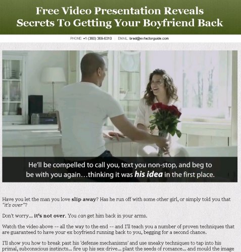 The Ex Factor Guide The Ex Factor Guide