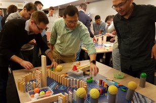 Chain reaction table top Chain reaction table top