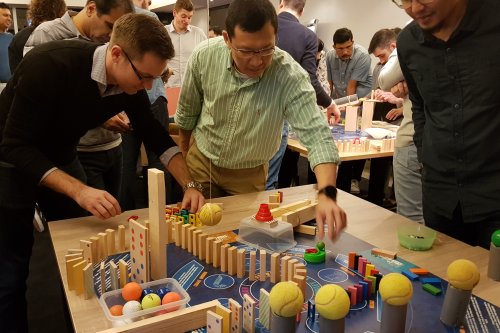 Chain reaction table top Chain reaction table top