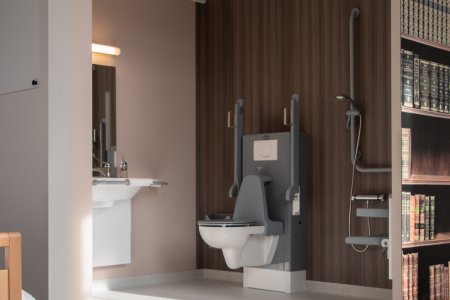Badkamerconcept speciaal voor mensen met pijnlijke gewrichten Badkamerconcept speciaal voor mensen met pijnlijke gewrichten