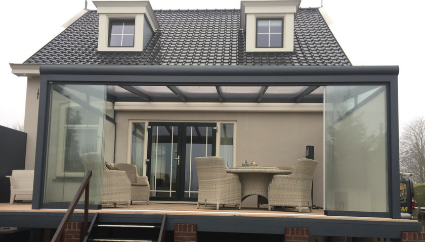 Verasol Profiline met glas of polycarbonaat dakbedekking Verasol Profiline met glas of polycarbonaat dakbedekking-zsm zonwering