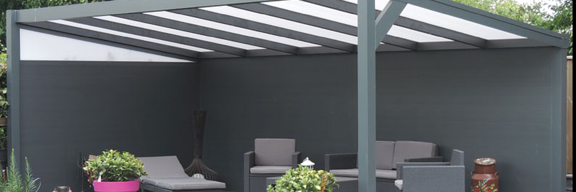 Verasol wand met aluminium rabatdelen Verasol wand met aluminium rabatdelen-zsm zonwering